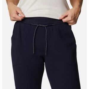 NWT Women's Columbia Lodge Knit Jogger Drawstring Athleisure Cozy Warm Black Med